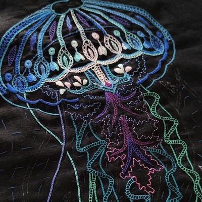 C'est lundi, c'est broderie.